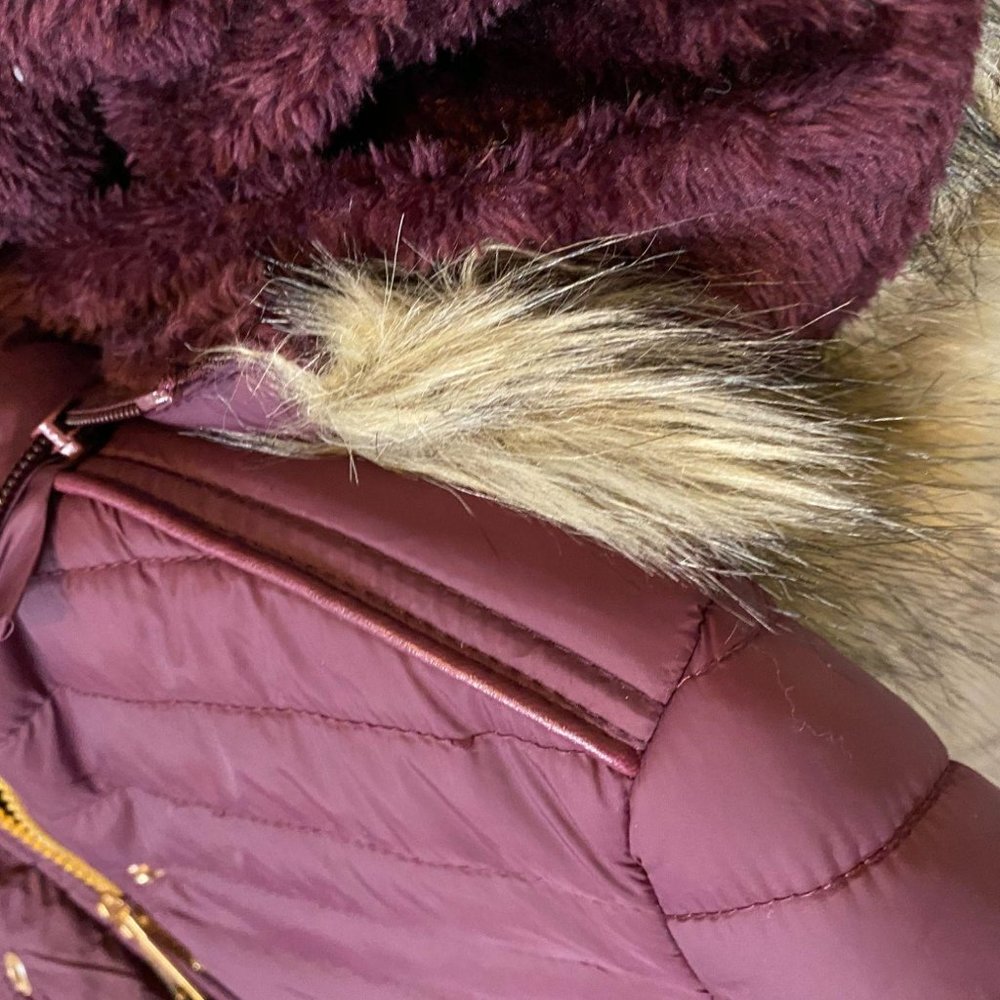 NWT Han Ten Jacket with fur collar